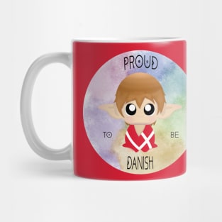 Proud to be Danish (Sleepy Forest Creatures) Mug